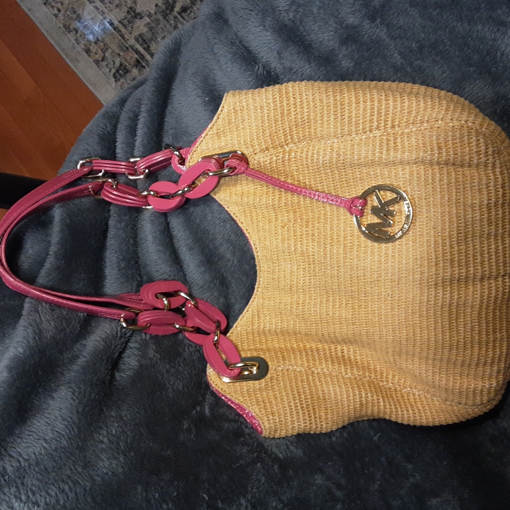 Michael Kors Woven Handbag